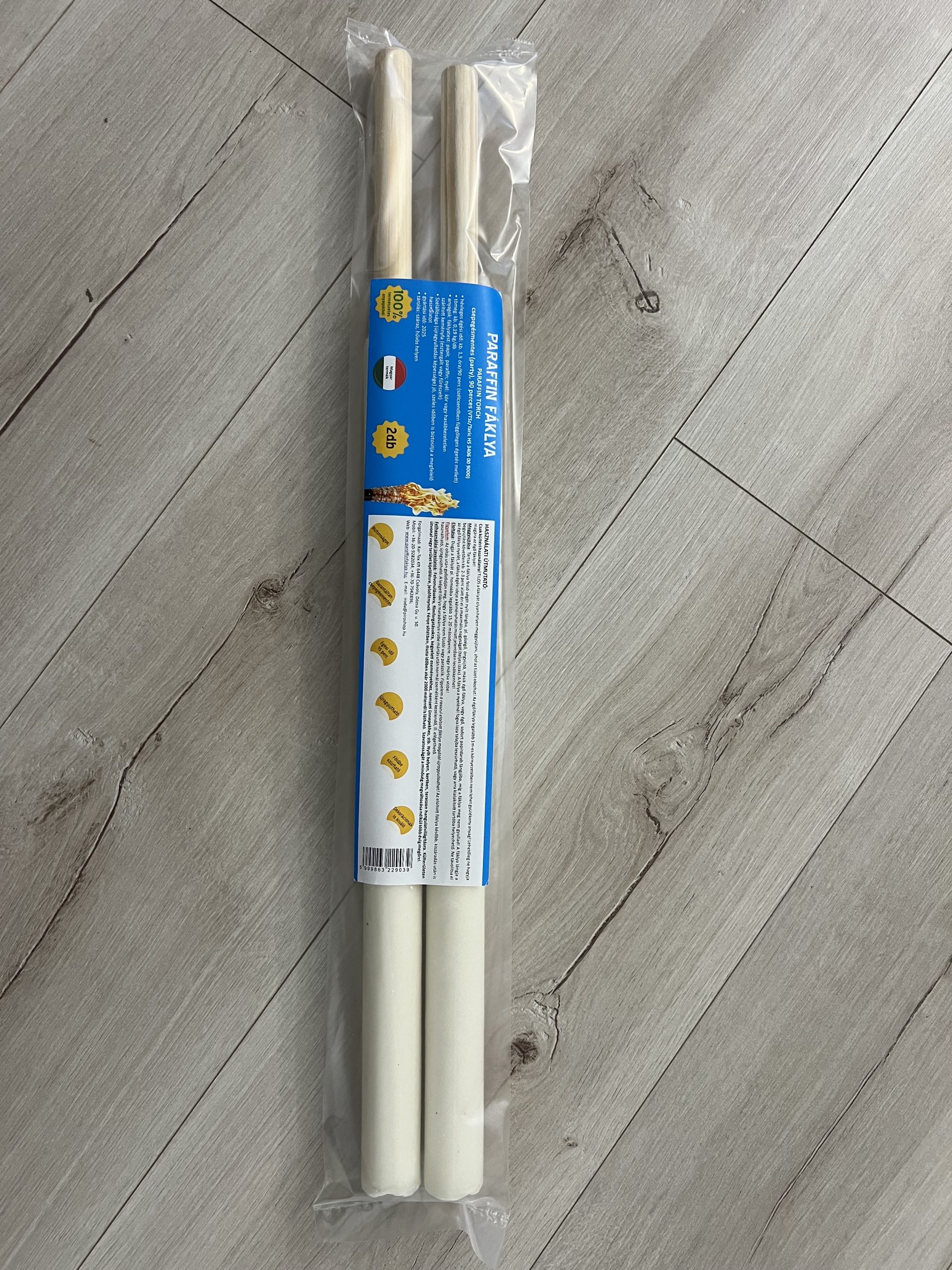 Csepegésmentes paraffinfáklya 90 perces 2 darabos<div class="specprice">1400Ft-tól</div> - Image 7