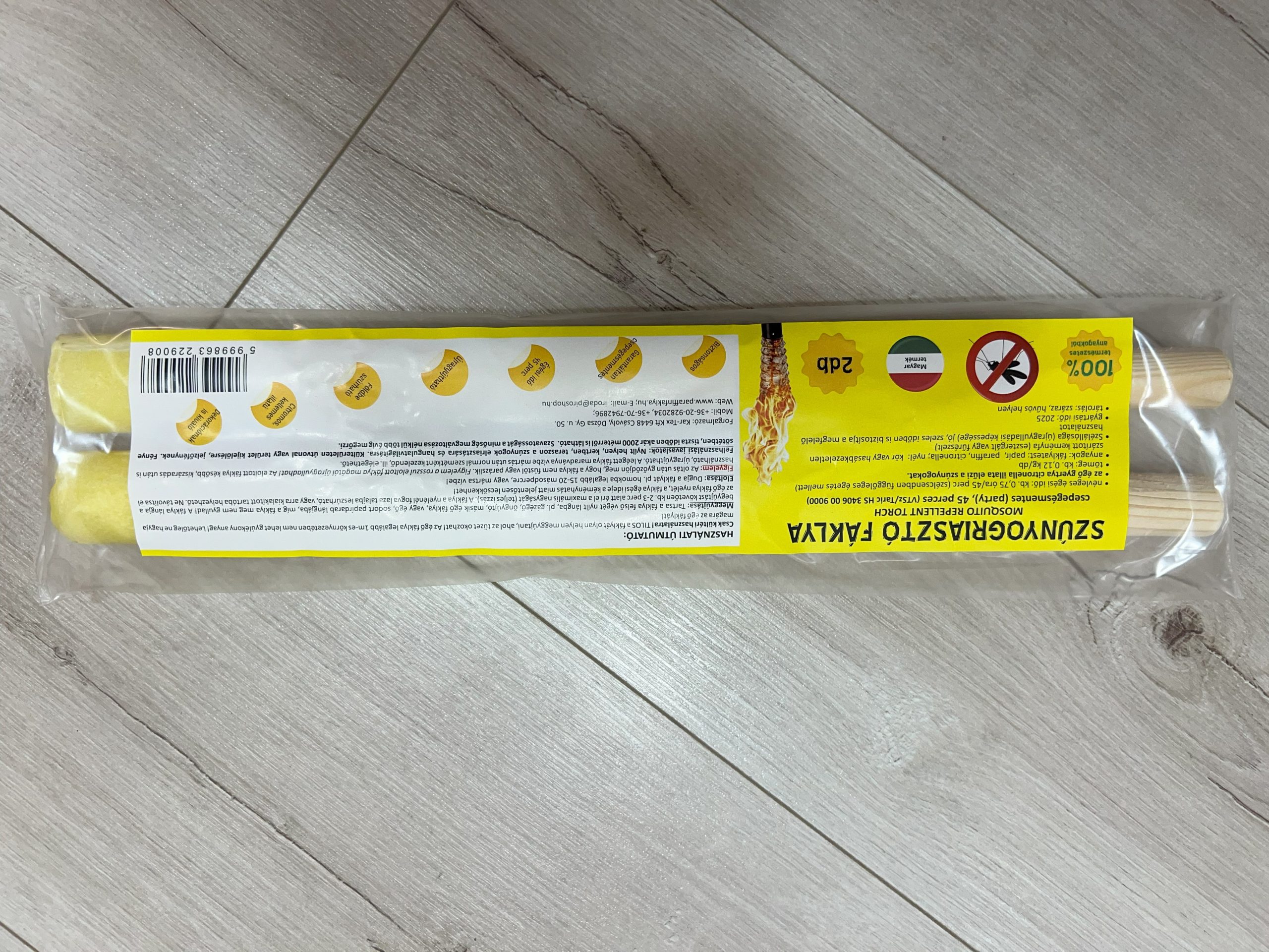 Szúnyogriasztó csepegésmentes paraffinfáklya 45 perces 2 darabos<div class="specprice">1100Ft-tól</div> - Image 7